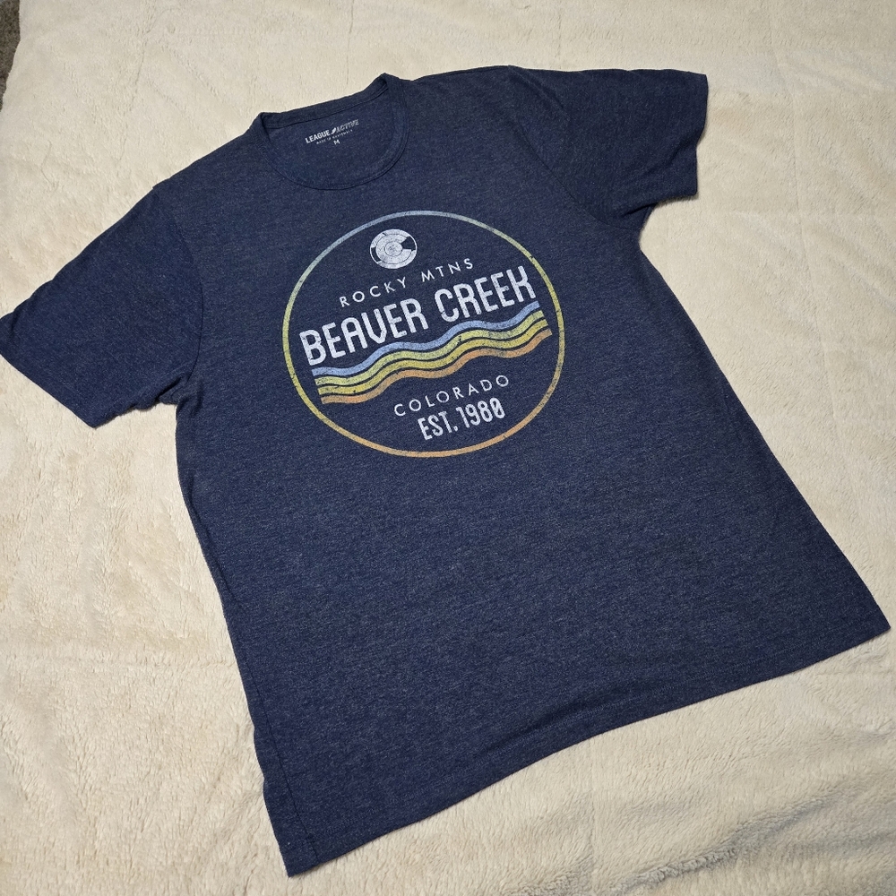 Colorado Beaver Creek CO Rocky Mountains est 1980 Short Sleeve tShirt, M
